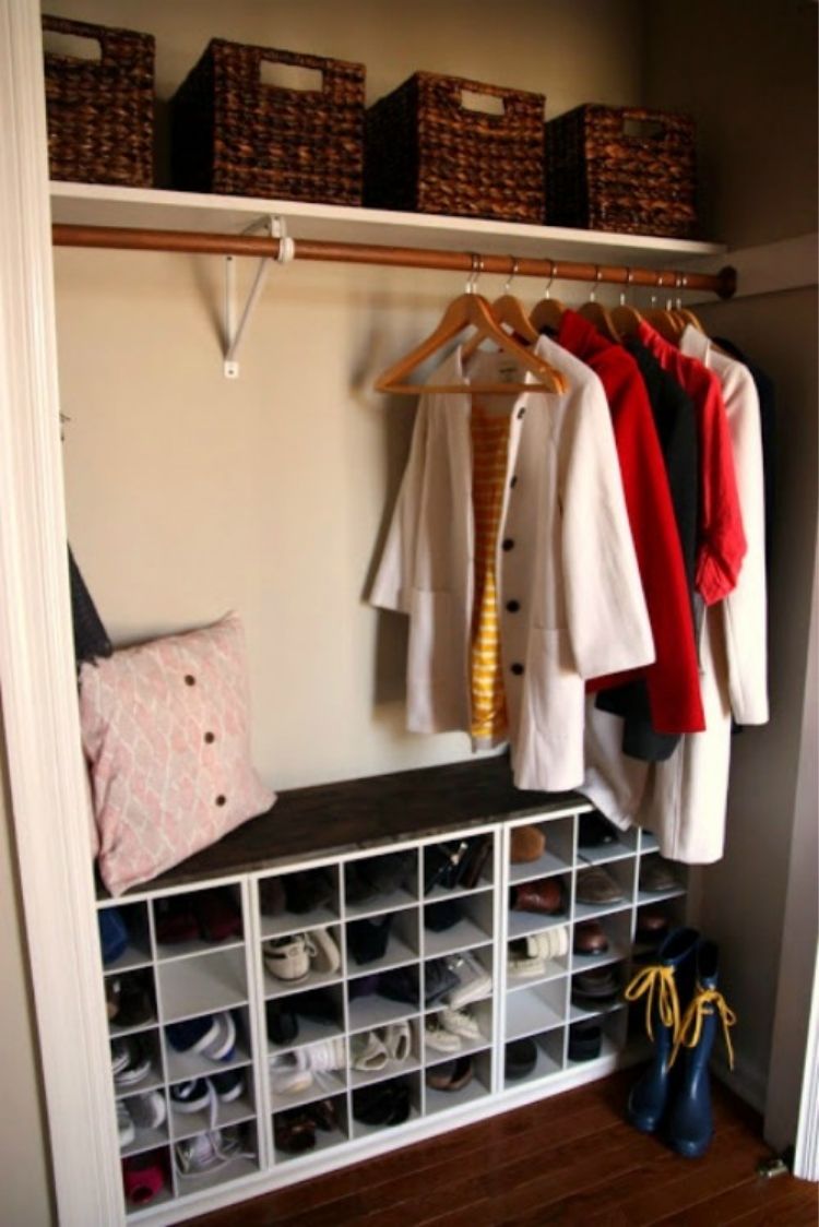 21 Coat Closet Organization Ideas — Coat Closet Storage Solutions