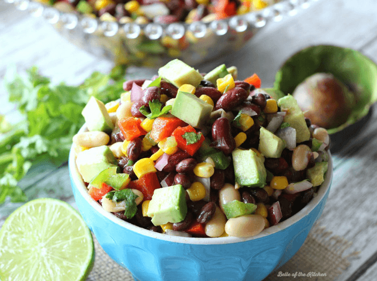 bean salad makes an easy no cook meal 