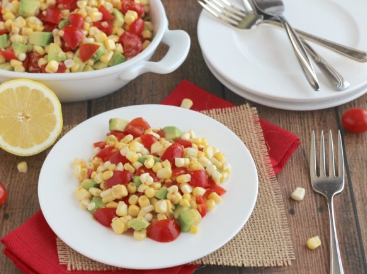 a fresh salad as a no cook dinner idea