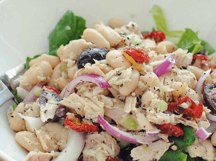 no cook dinner salad is yummy with tuna