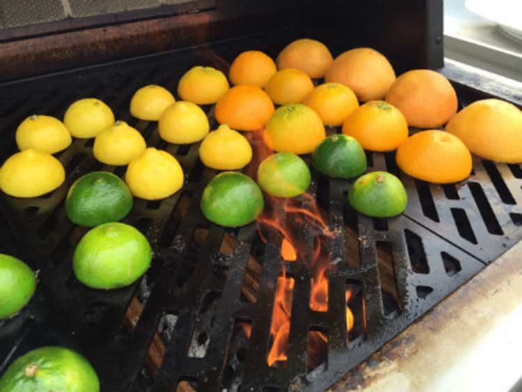 Grill your oranges and lemons for extra flavor