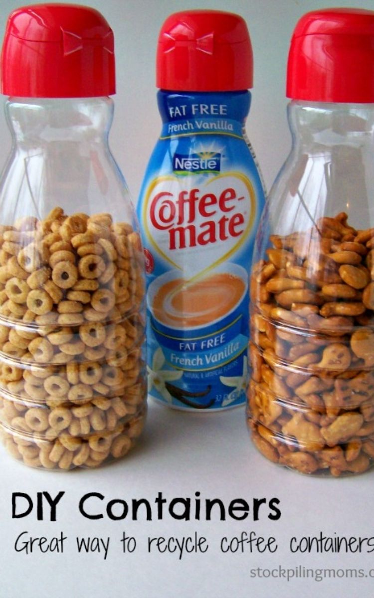 Coffee Mate storage uses