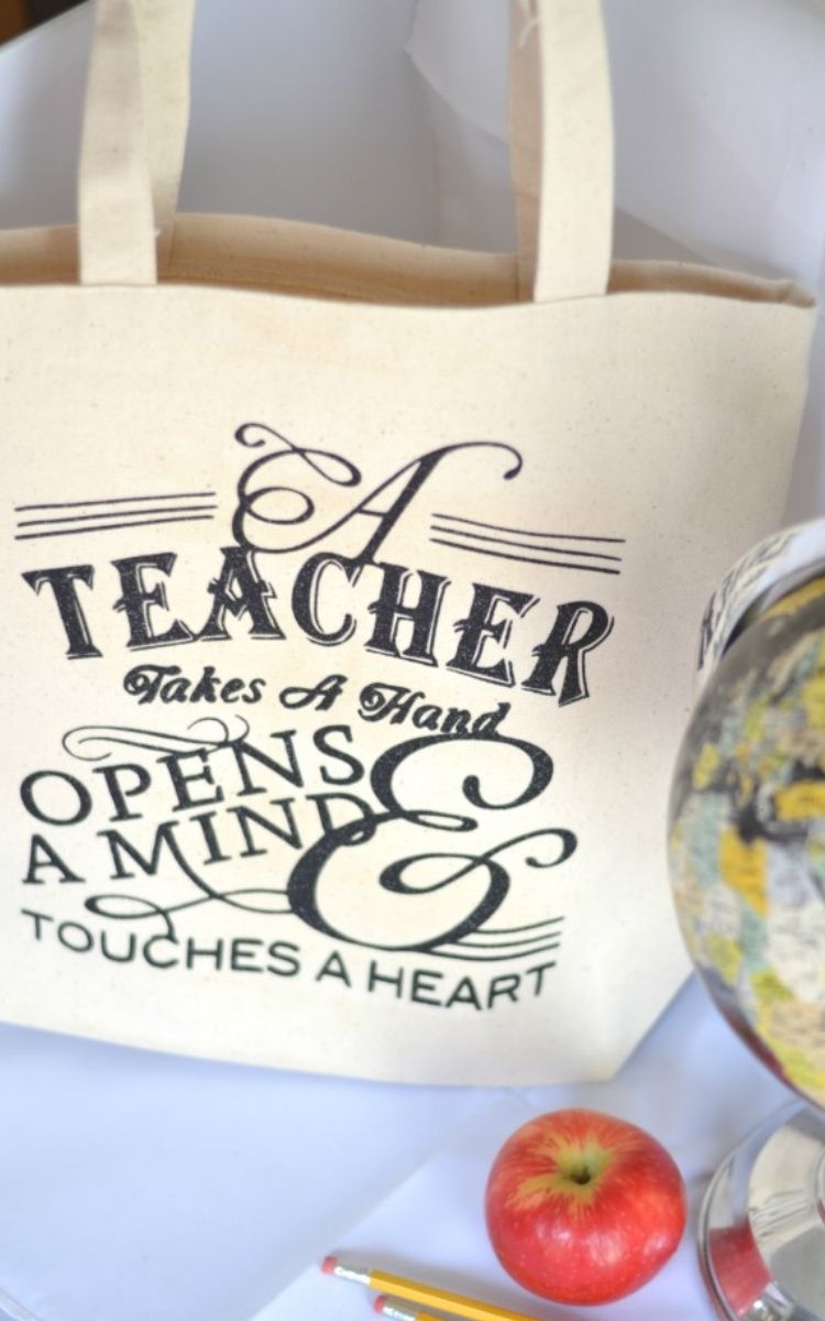 Teacher gift bag