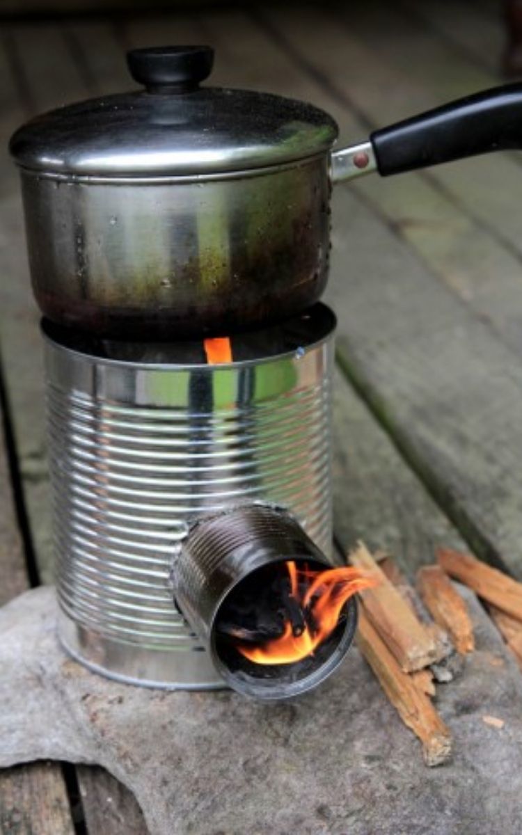 tin can burner