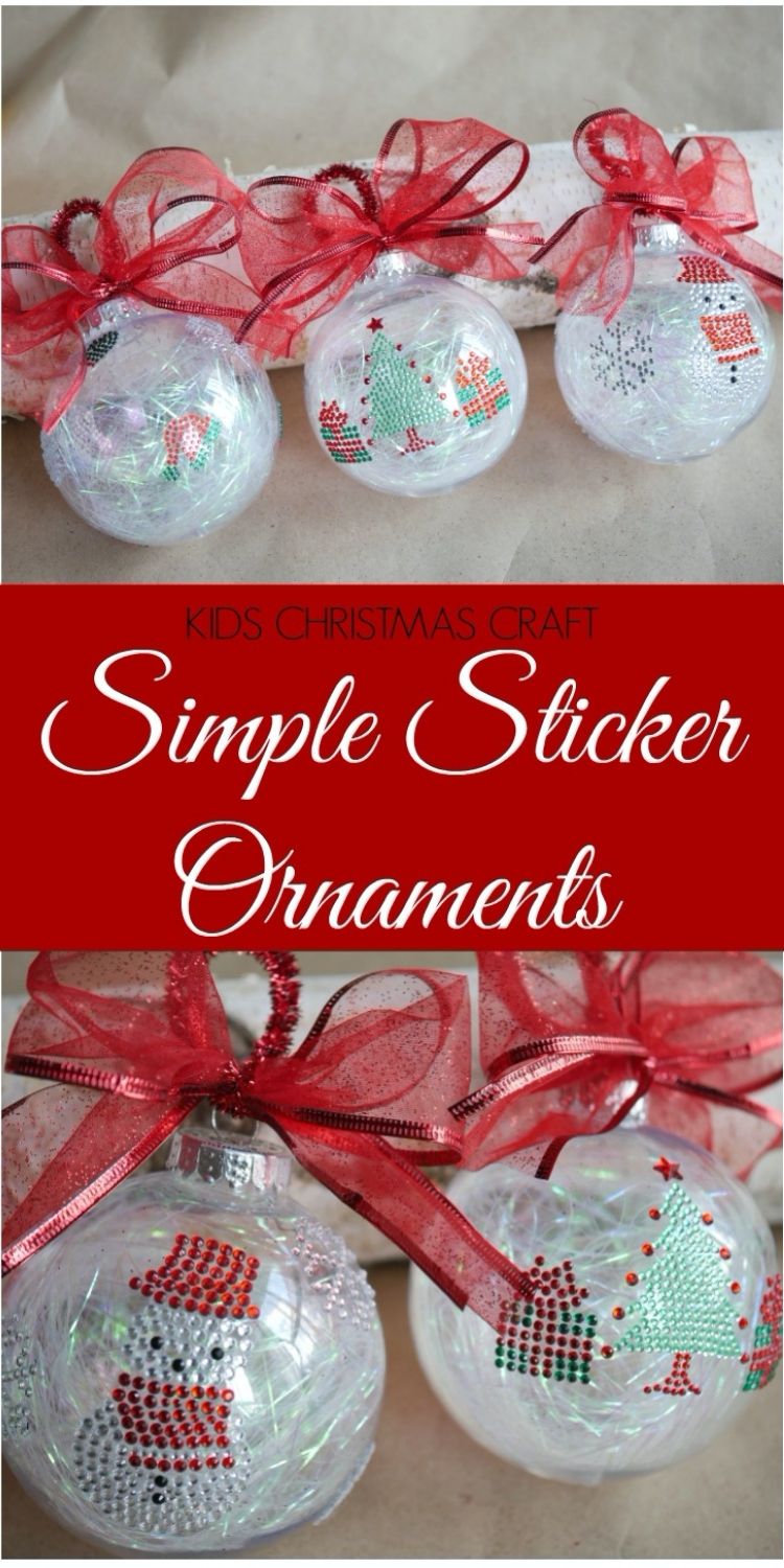 Beautiful sticker ornaments