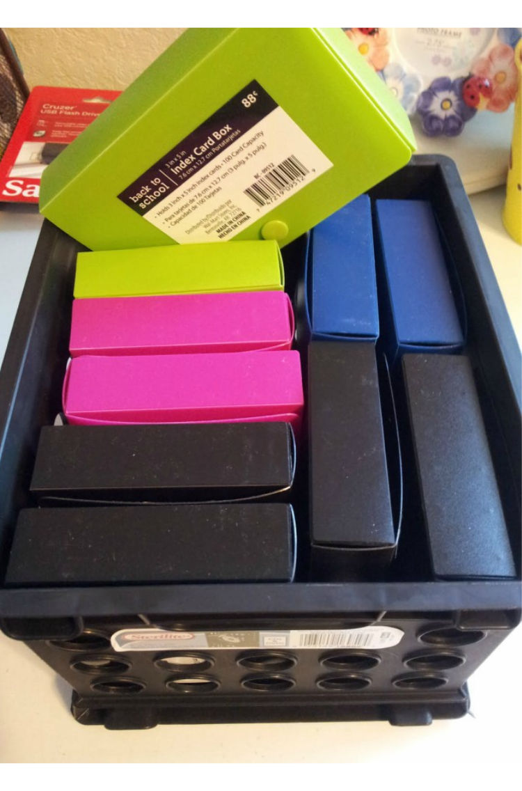 Index Card Boxes for smaller board game and card game storage