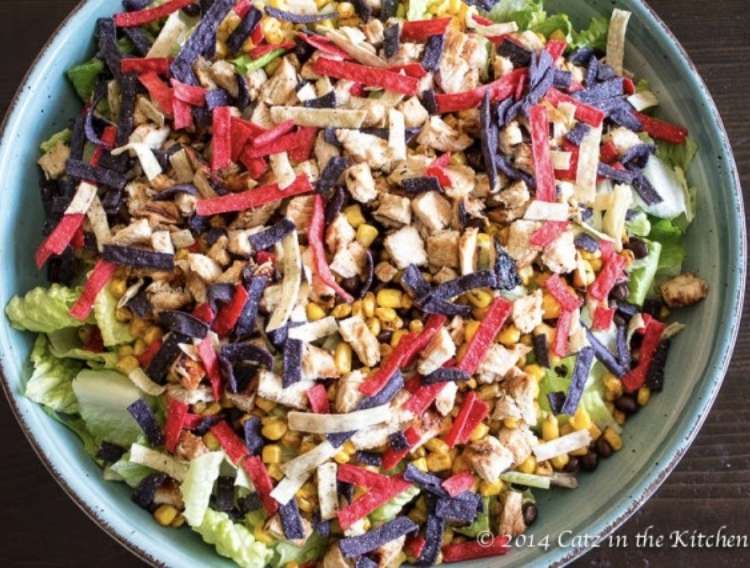Panera BBQ Chopped Chicken Salad