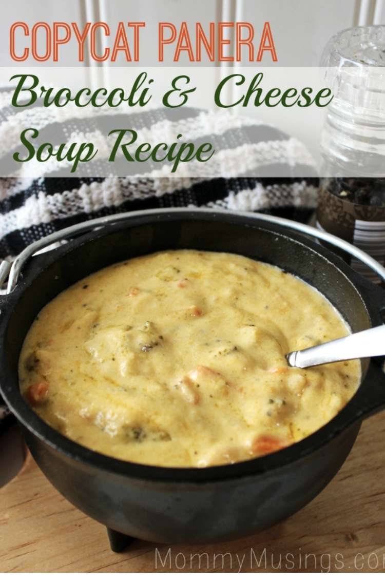 Panera Broccoli & Cheese Soup Receipe