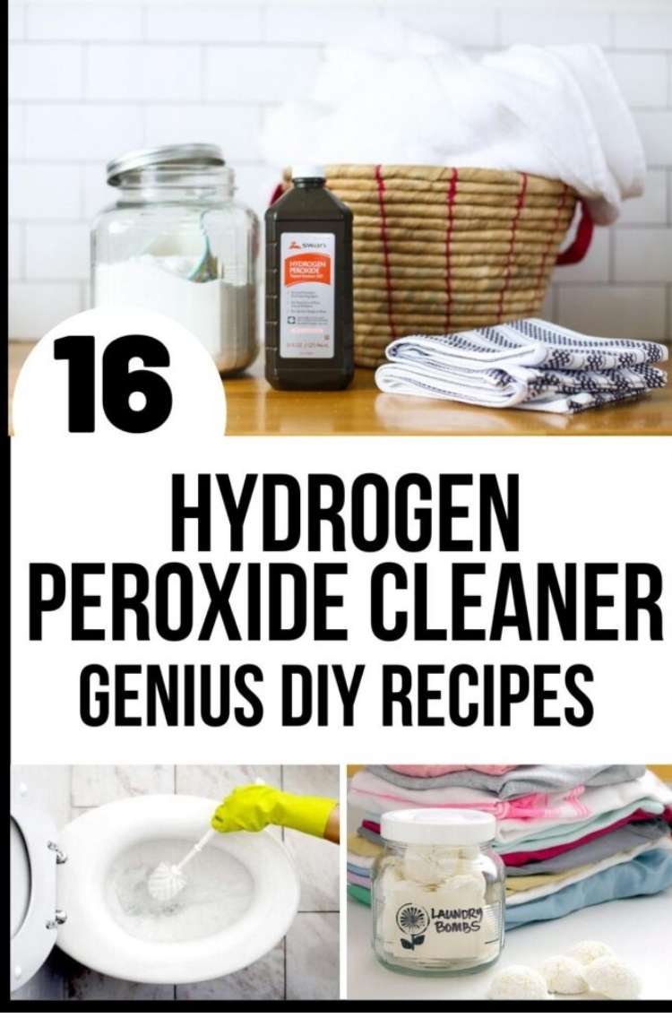 16 Hydrogen Peroxide Genius DIY Recipes