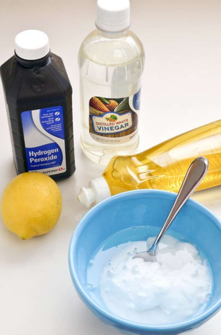hydrogen peroxide recipe for oven cleaner