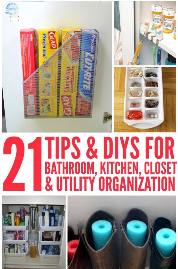 6 Easy DIY Ways to Organize Hair Styling Tools in the Bathroom