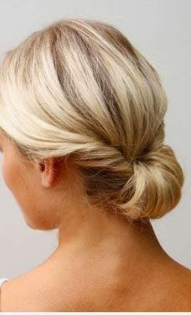 This Tucked Ponytail is a cute ponytail for the busy mom - 15 Quick and Cute Ponytail Ideas Perfect for Moms - One Crazy House