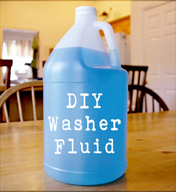 DIY washer fluid for your car for the winter