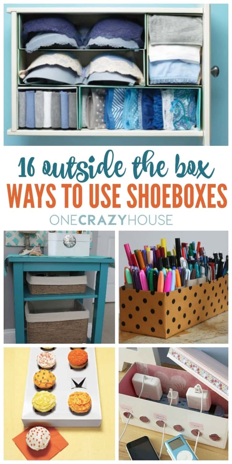 DIY: Create A Shoebox Cable Organizer