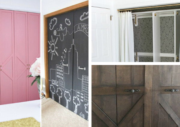 closet door makeovers