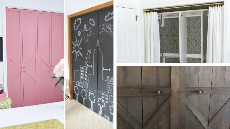 18 Makeover Closet Door Ideas That'll Give You Closet Envy