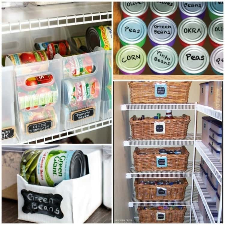 Can (Canned) Food Goods Storage Rack: Best Pantry Storage Ideas - Dengarden