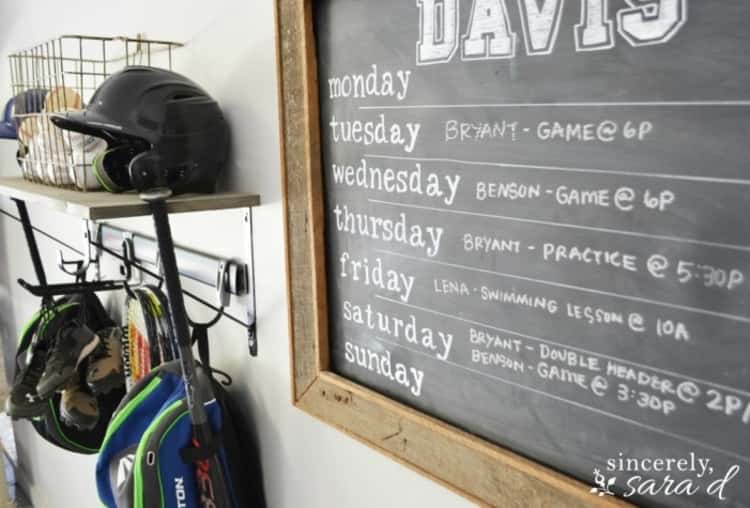 Storing Kids' Sports Equipment  Our Real Life Solutions - The Homes I Have  Made