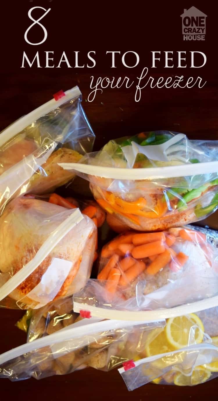 Crock Pot Freezer Meals to Jumpstart Your Meal Plan