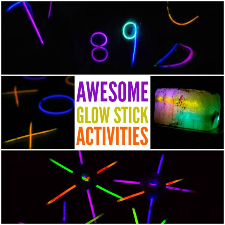 23 Mesmerizing Glow Stick Activities for Kids