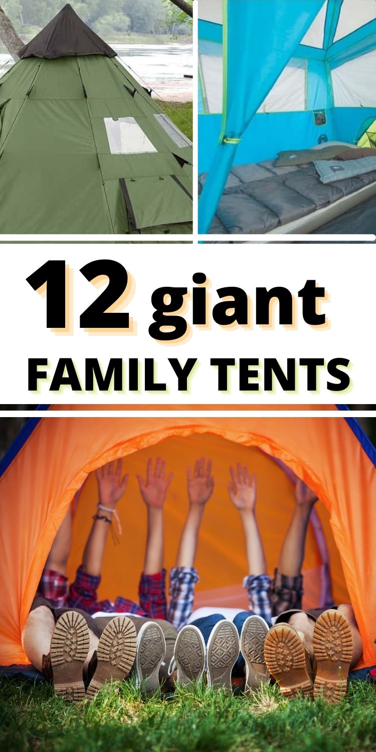 12 big tents for big families