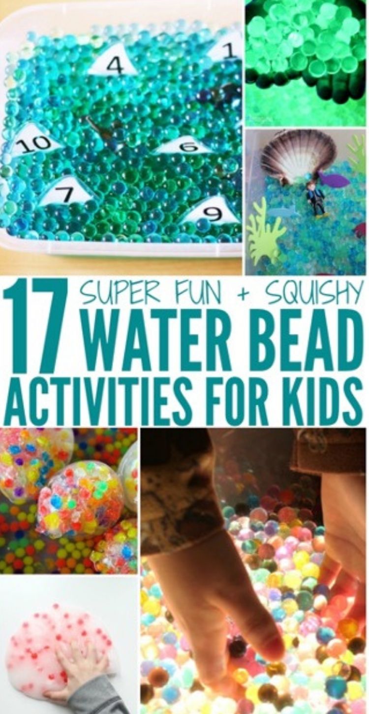 water bead activities for kids