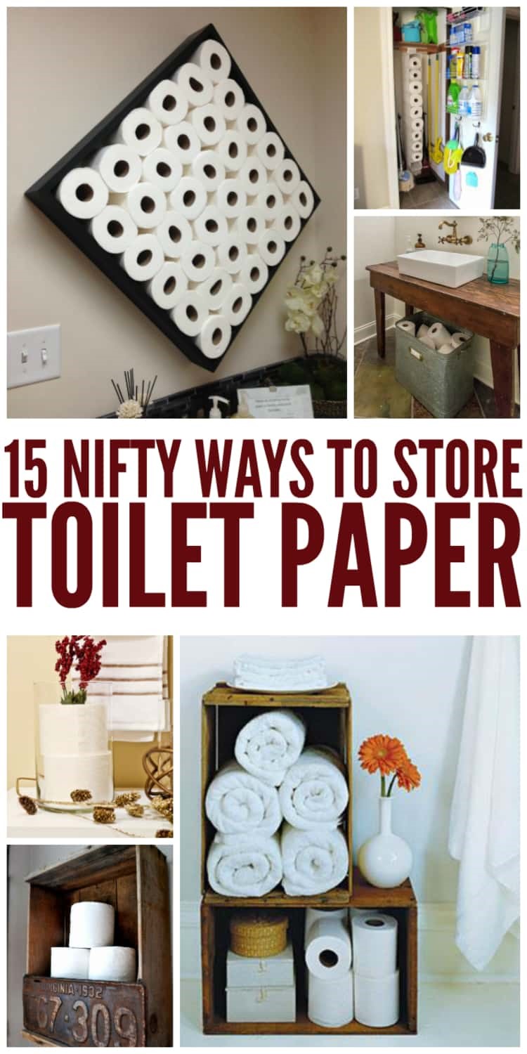 15 Toilet Paper Storage Ideas to Jazz Up Your Bathroom