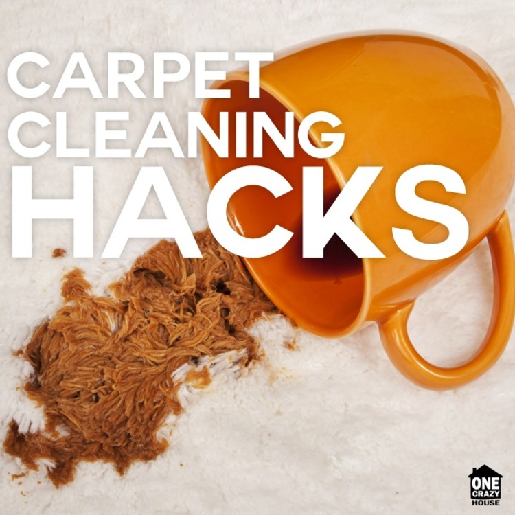 carpet cleaning hacks coffee spilled on carpet
