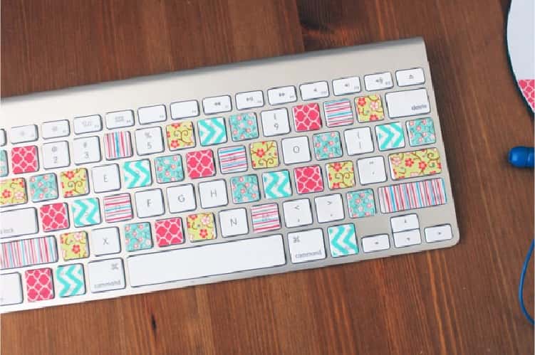 Washi Tape On Your Keyboard