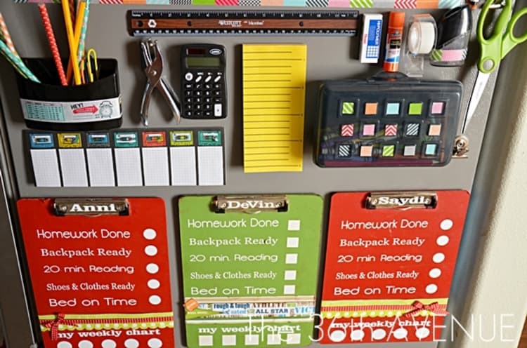 Kids' Homework Organizer