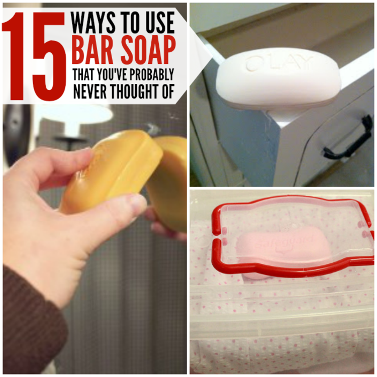 15 Unusual Ways to Use Bar Soap