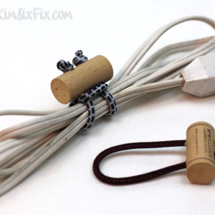 15 DIY Cord Organizers to Keep Your Wires and Cables Untangled