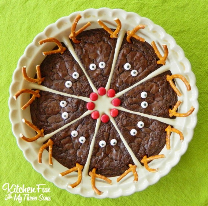 Rudolph brownies