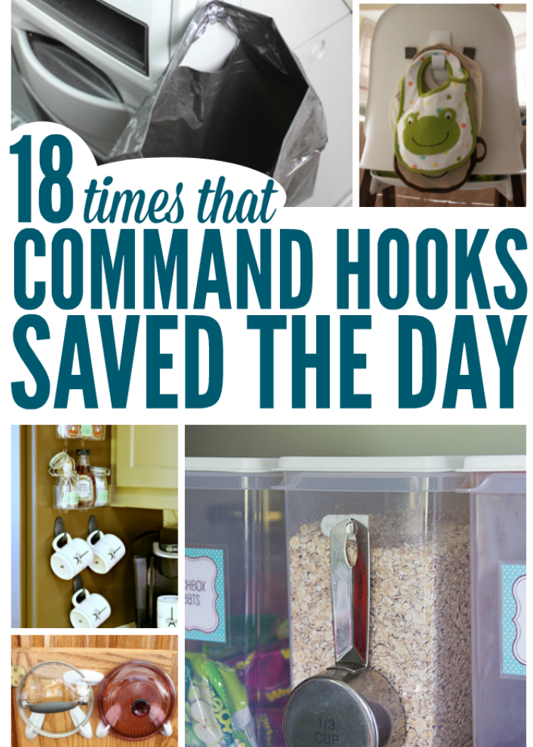 15 Kitchen Organization Hacks With Command Hooks - Small Stuff Counts