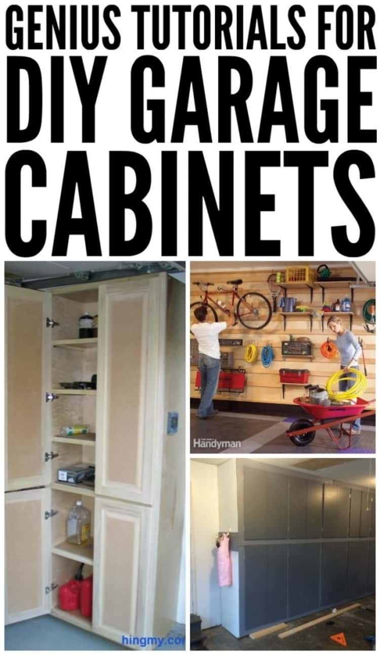 How to Build Oversized Garage Storage Cabinets