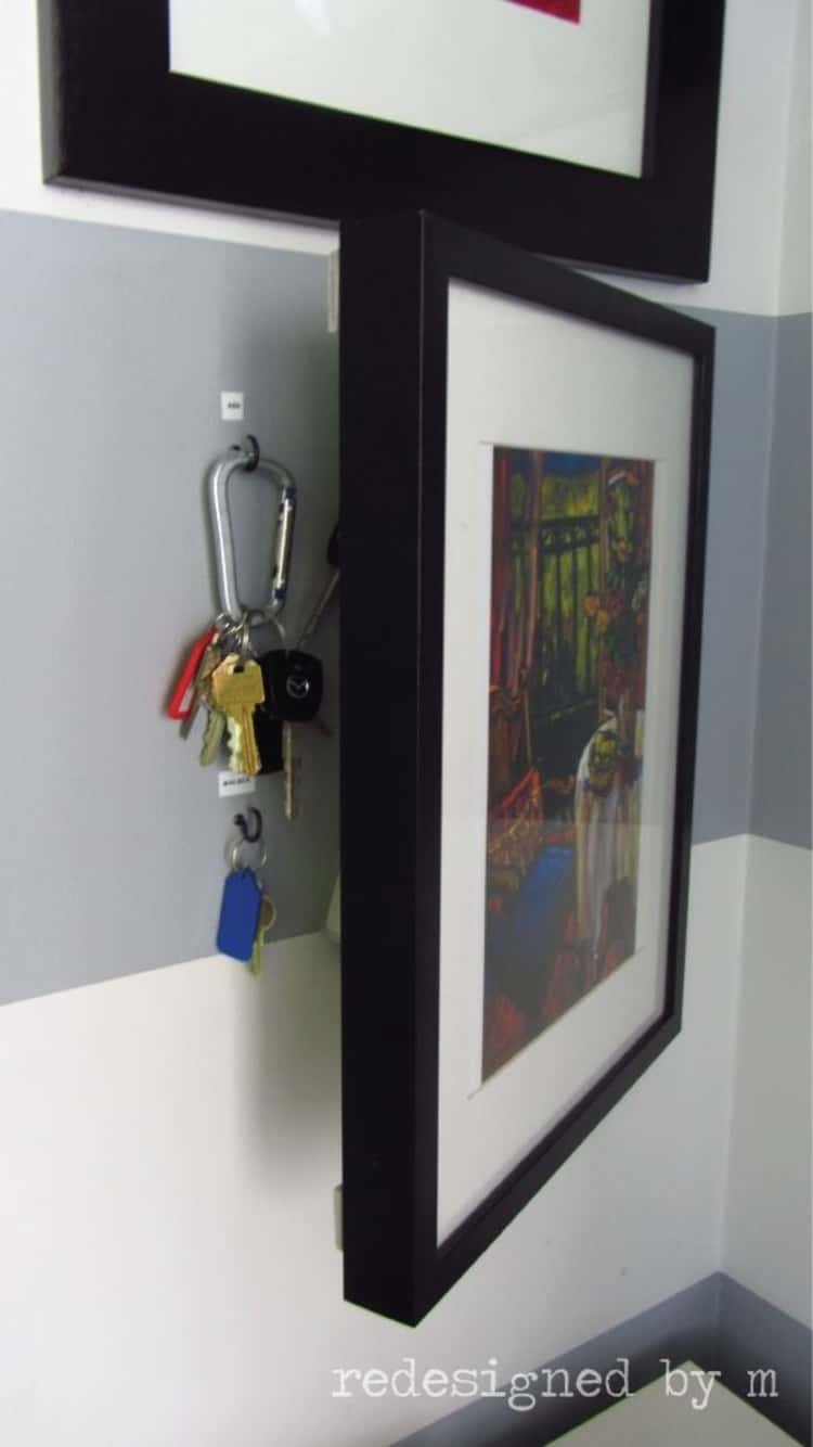 Key Holder Cabinet Organizing Hack