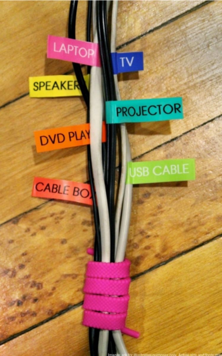 25 DIY Cord And Cable Organizers For A Clean And Uncluttered Home