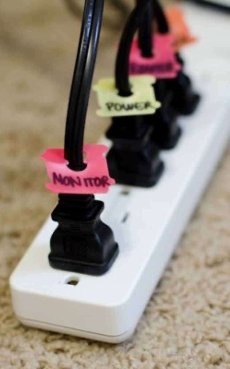 25 DIY Cord And Cable Organizers For A Clean And Uncluttered Home