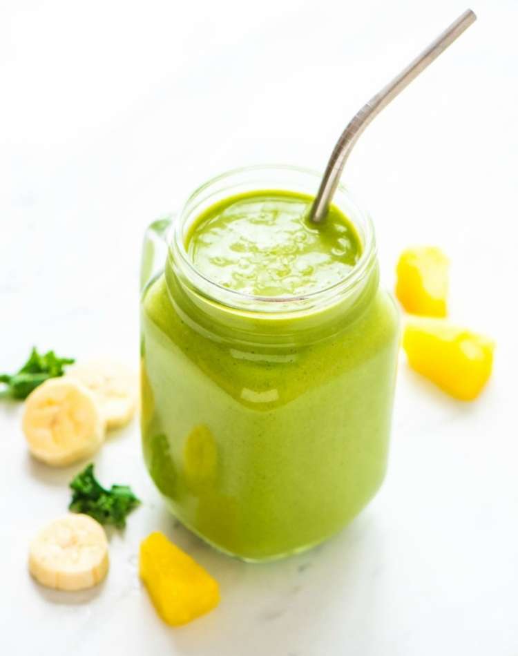 healthy smoothie for kids, green smoothie