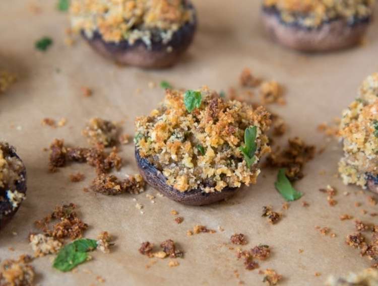 OneCrazyHouse Italian Appetizers stuffed mushrooms