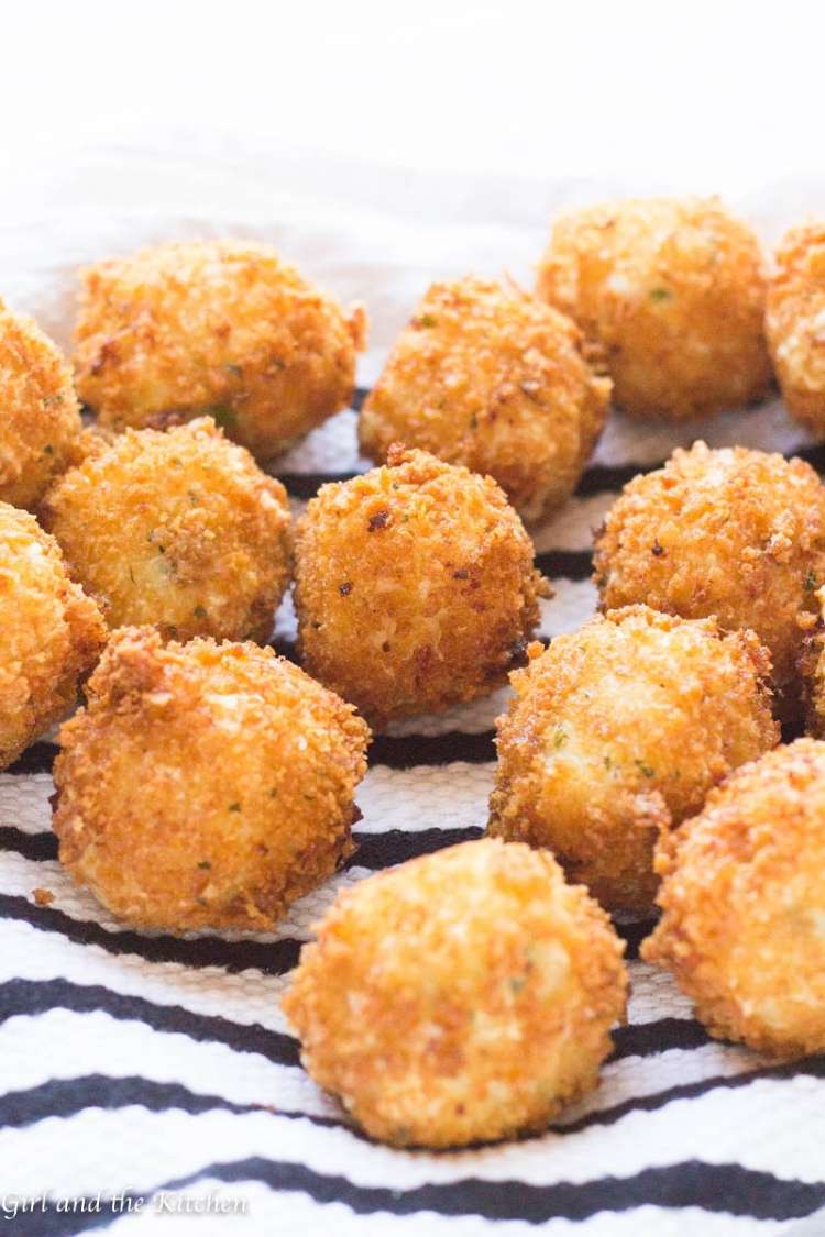 OneCrazyHouse Italian Appetizers Italian Appetizers- Cheesy-Arancini...Italian-Rice-Balls