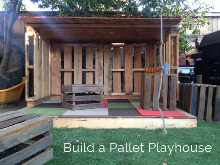 Pallet playhouse