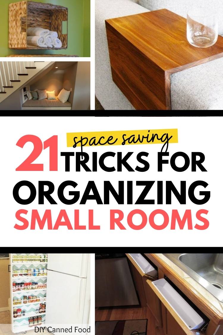 tricks for organizing small rooms