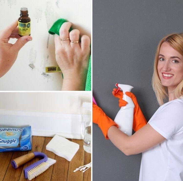 Genius Hacks to Make Cleaning Walls and Baseboards a Breeze