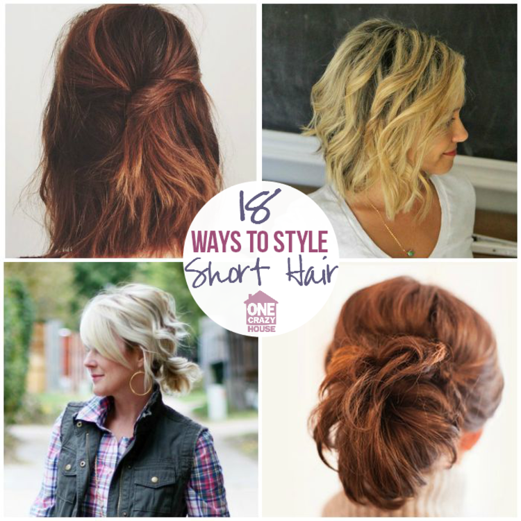 18 Ways to Style Short Hair