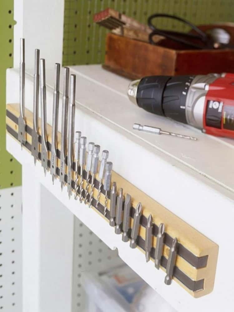 Magnetic Garage Organizer