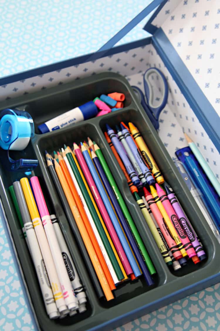 School Supplies Organizer