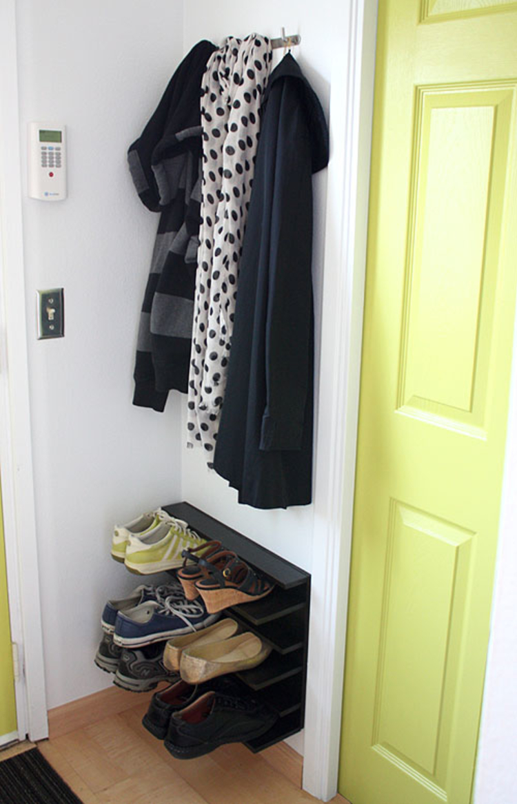 15 Brilliant DIY Shoe Storage Ideas For Small Spaces 