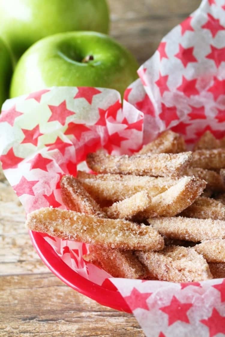 Fries made from apples. Genius, right?