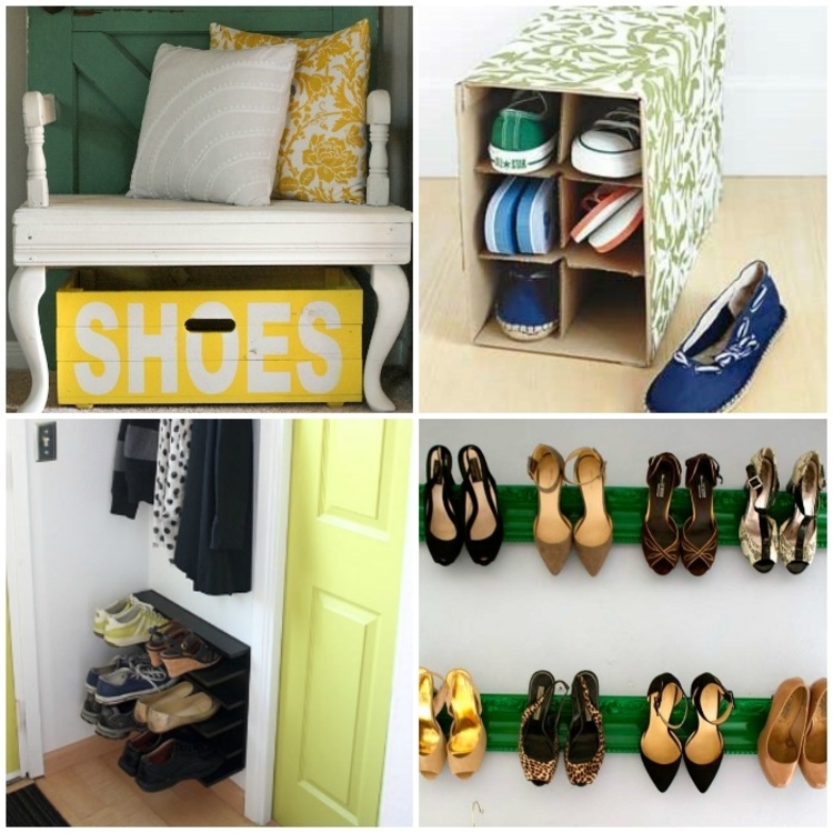 15 Brilliant DIY Shoe Storage Ideas For Small Spaces 